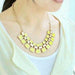 Chain Collar Necklace-Necklace-Kirijewels.com-Yellow-Kirijewels.com