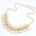 Chain Collar Necklace-Necklace-Kirijewels.com-White-Kirijewels.com