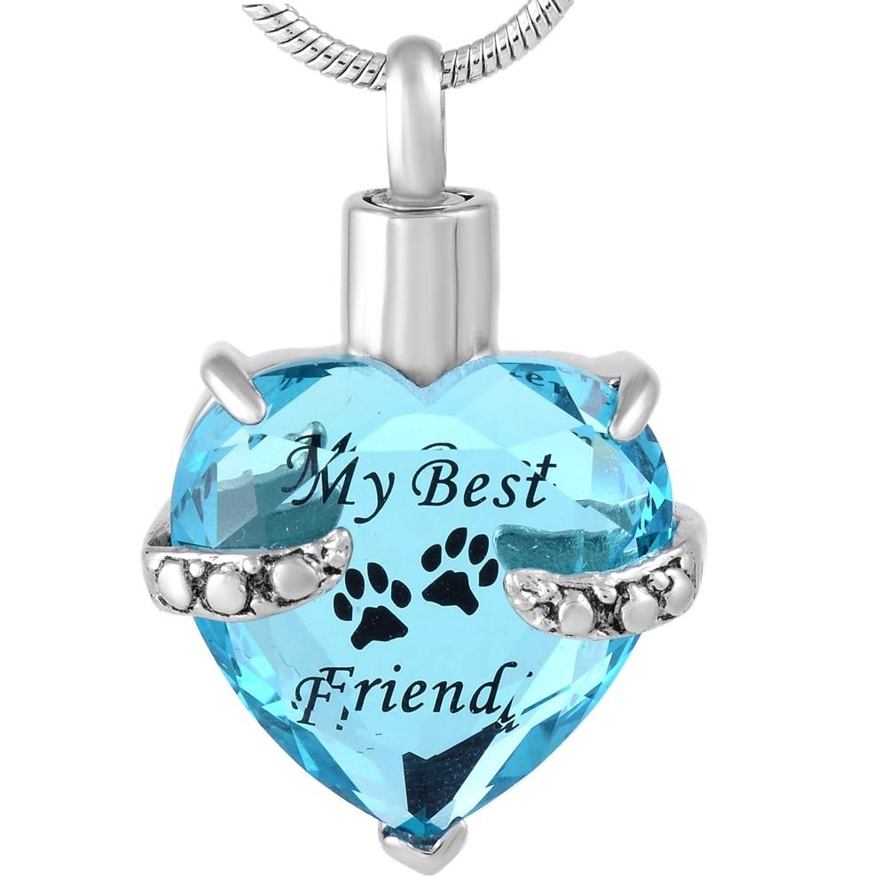 Best Friend Ash Lockets For Pets Pet Crystal Always In My Heart