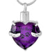 Pet Crystal Best Friend Urn Memorial Necklace - Kirijewels.com