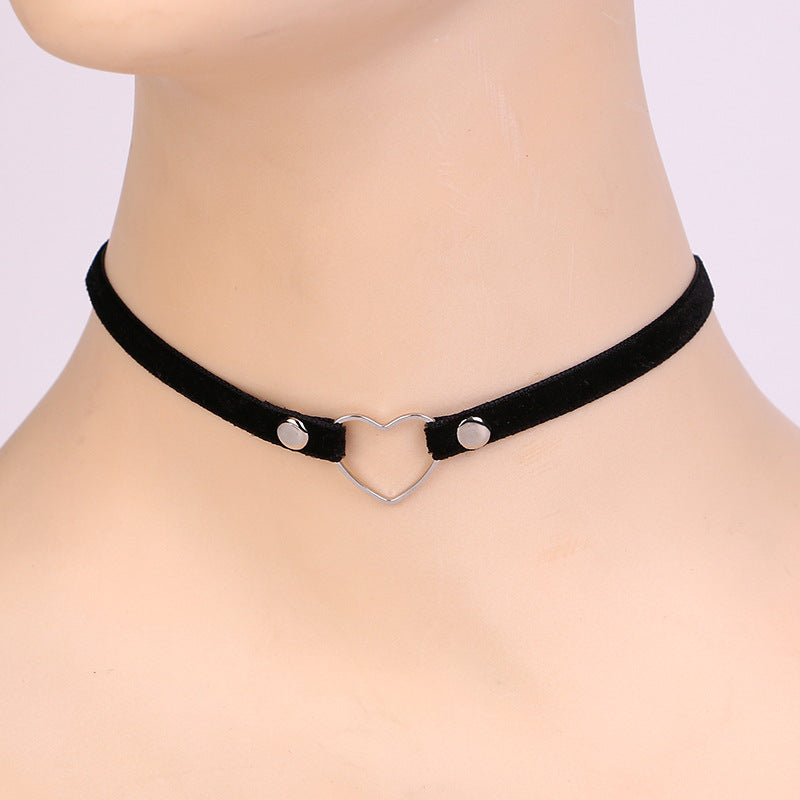 Gothic Vintage Velvet Lace Choker Necklace