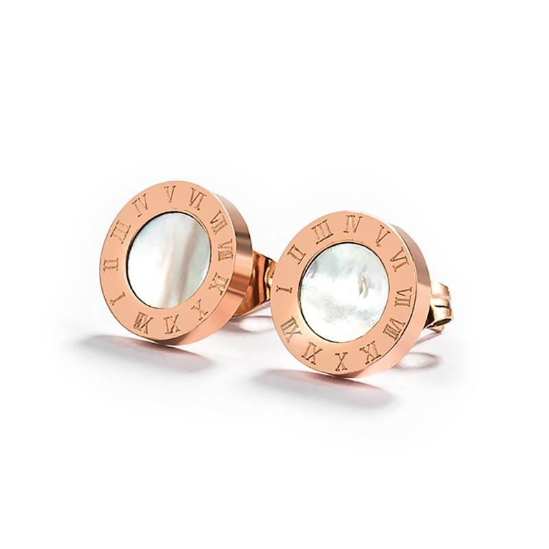 Eva Roman Numeral Crystal Earrings - Kirijewels.com