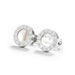 Eva Roman Numeral Crystal Earrings - Kirijewels.com