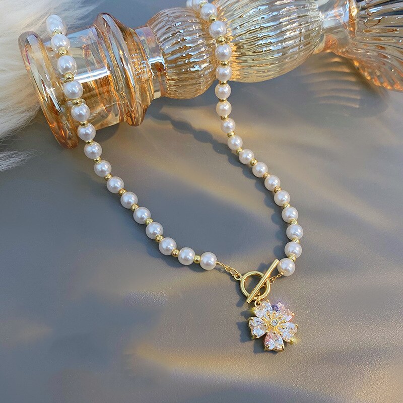 Asymmetric Multilayer Simulation Pearl Necklace