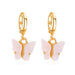 Korean Acrylic Butterfly Earrings - Kirijewels.com