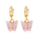 Korean Acrylic Butterfly Earrings - Kirijewels.com
