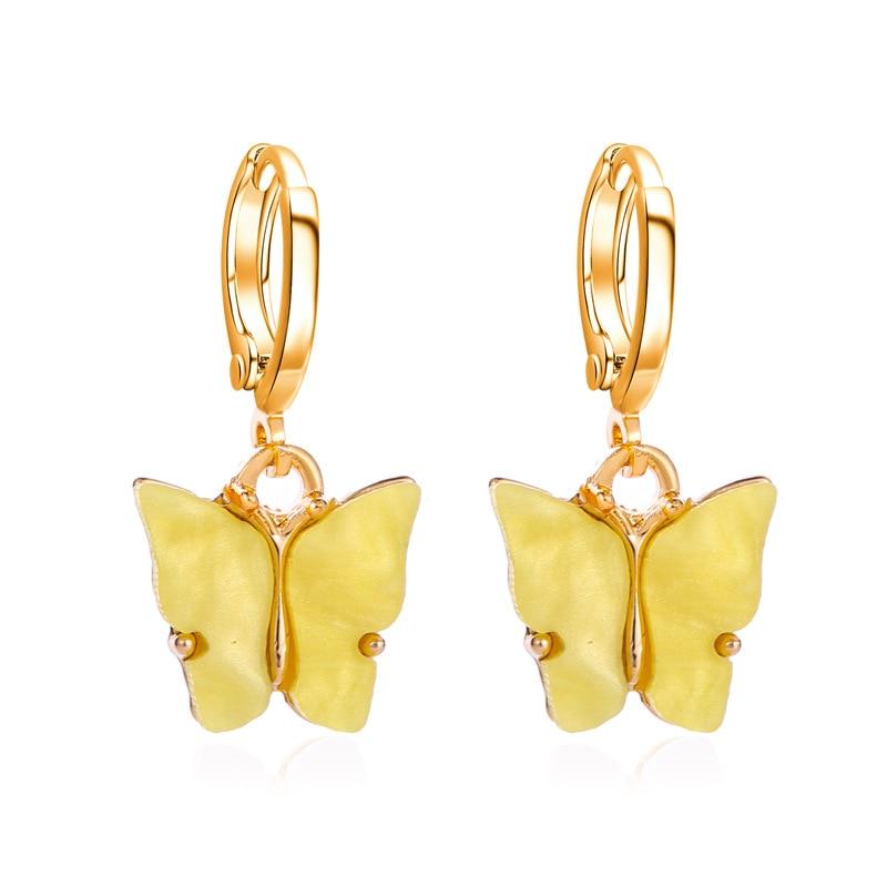 Korean Acrylic Butterfly Earrings - Kirijewels.com