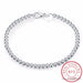 LEKANI 100% 925 Real Sterling Silver Beads Bracelet - Kirijewels.com