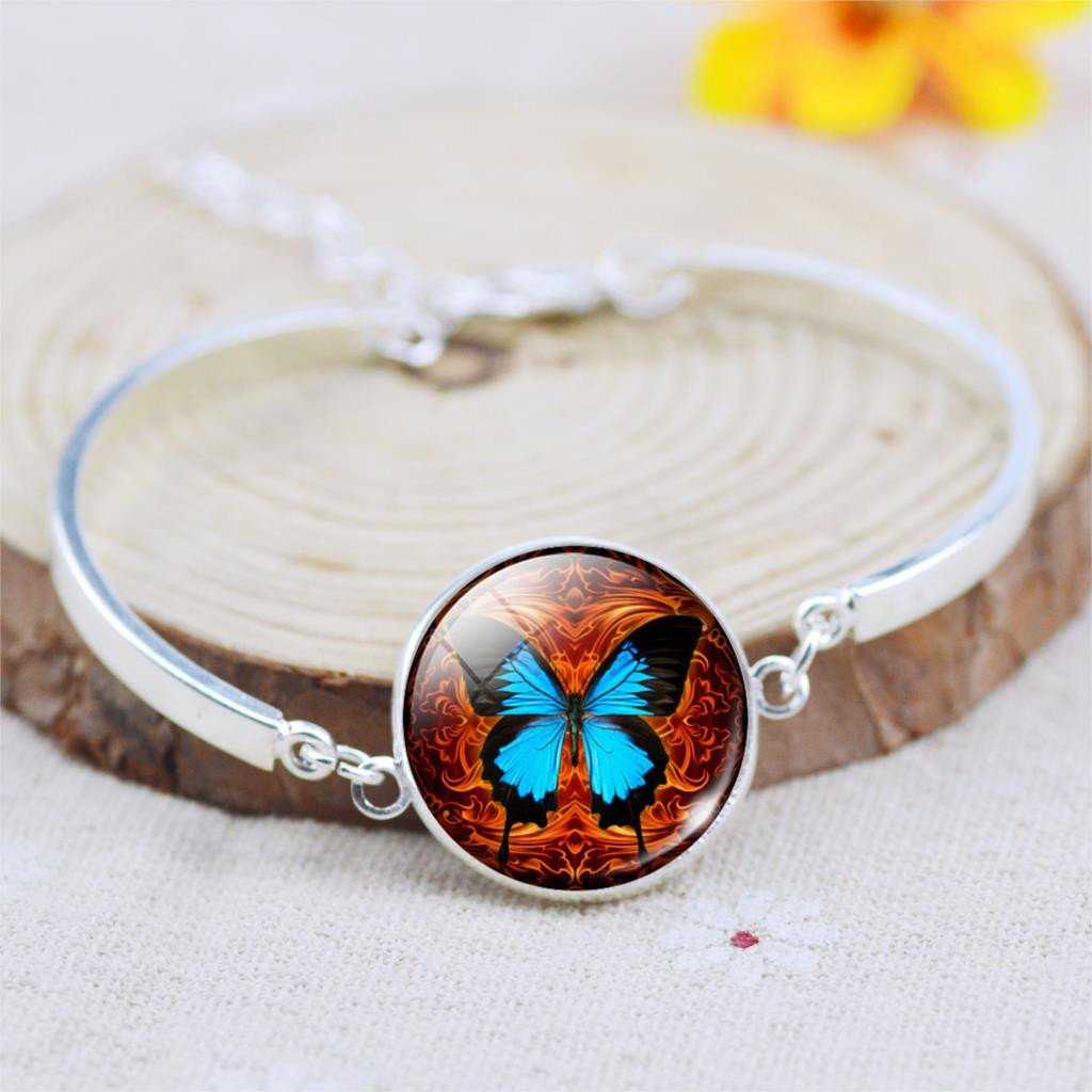 Free Butterfly Bracelet-Bracelet-Kirijewels.com-Triple Turquoise-Kirijewels.com