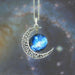 Moon Galaxy Collares Necklace-Pendant Necklaces-Kirijewels.com-2-Kirijewels.com