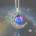 Free Moon Galaxy Collares Necklace-Pendant Necklaces-Kirijewels.com-5-Kirijewels.com