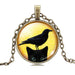 Cute Cat Necklace-Necklace-Kirijewels.com-Black IB3052-Kirijewels.com