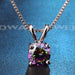 Round Copper Gemstone Necklace-Necklace-Kirijewels.com-Colorful-Kirijewels.com