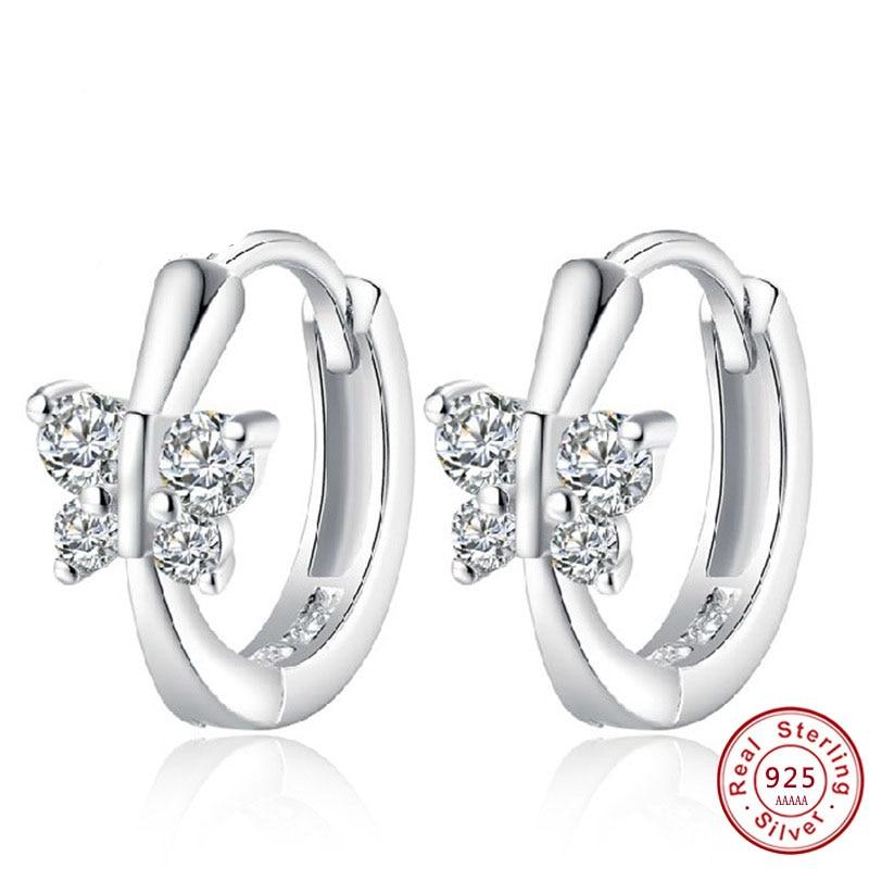 Propose 925 Sterling Silver Butterfly Earrings - Kirijewels.com