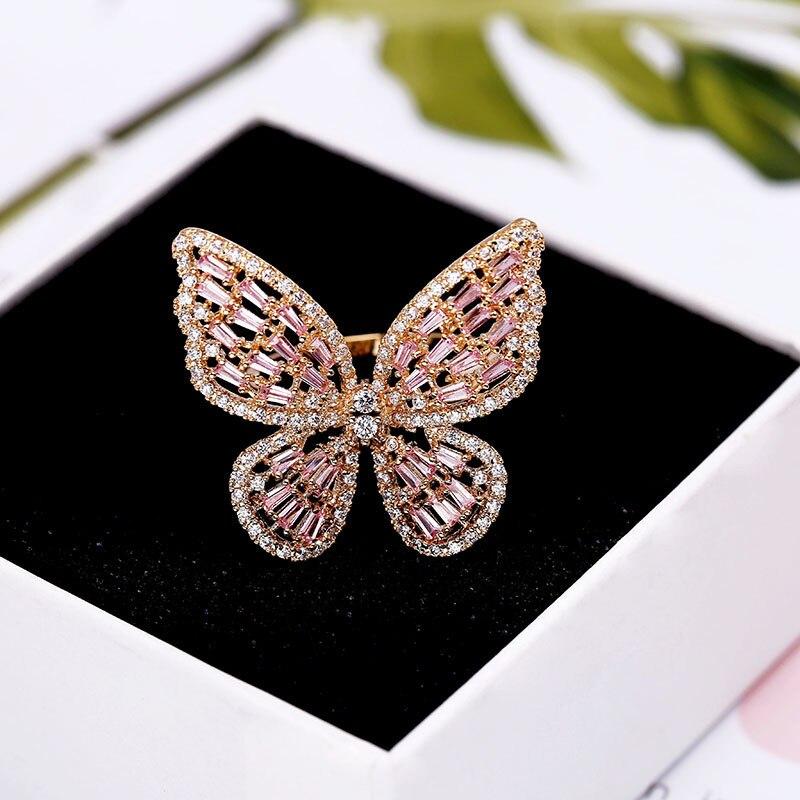 Luxury Butterfly Wedding Ring - Kirijewels.com
