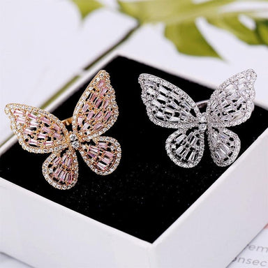 Luxury Butterfly Wedding Ring - Kirijewels.com
