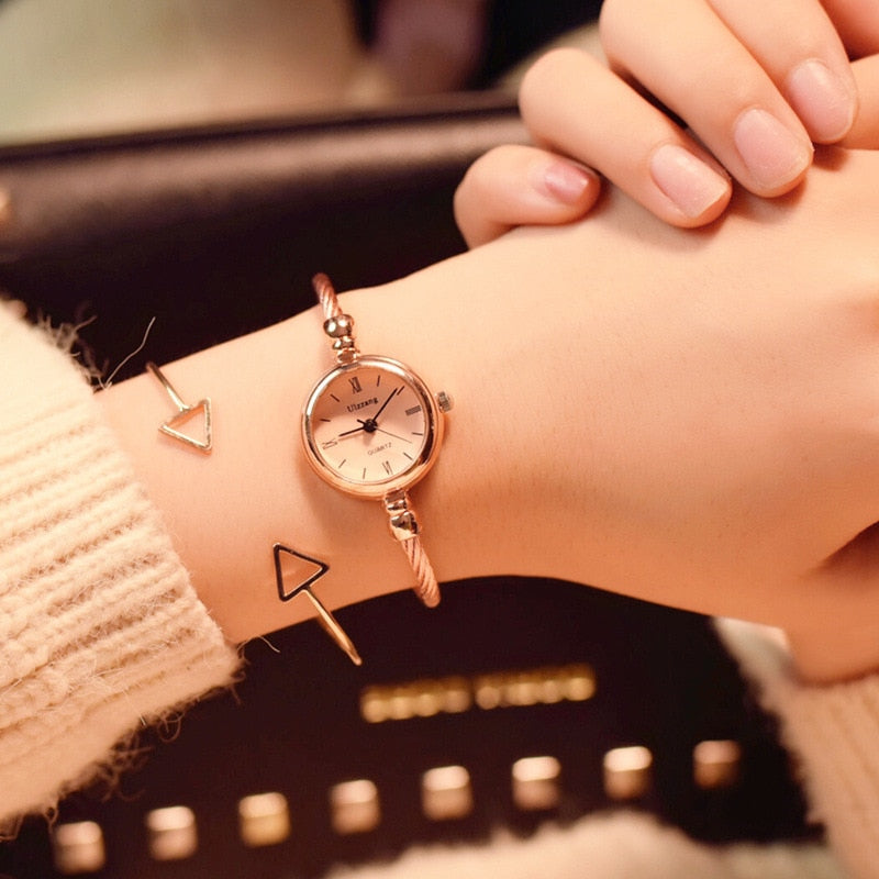 Rosa Stainless Steel Wrist Watch