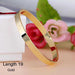 Free Luxury Stainless Steel Cuff Bracelet-Bracelet-Kirijewels.com-Style 2 Rose Gold 17-Kirijewels.com