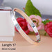 Free Luxury Stainless Steel Cuff Bracelet-Bracelet-Kirijewels.com-Silver Crystal 17CM-Kirijewels.com