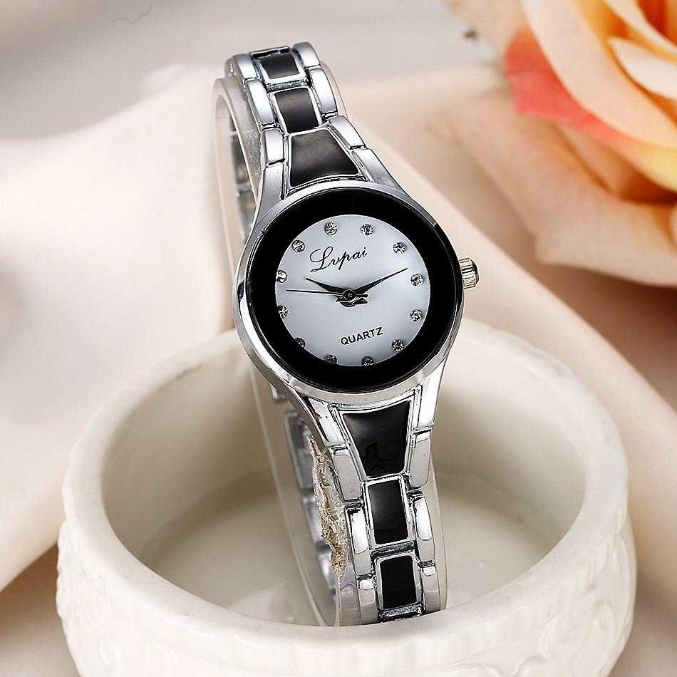 Free Lupai Luxury Stainless Steel Wristwatch-Watch-Kirijewels.com-Gold 717-Kirijewels.com