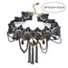 Gothic Crystal Choker Necklace-Necklace-Kirijewels.com-Type H-Kirijewels.com