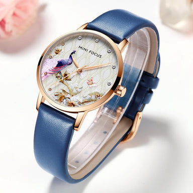 Peacock Mini Focus Waterproof Watch - Kirijewels.com