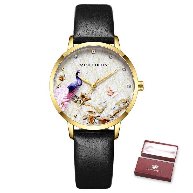 Peacock Mini Focus Waterproof Watch — Kirijewels.com