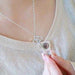 Key Chain Necklace-Necklace-Kirijewels.com-Antique Silver Plated-Kirijewels.com