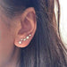 Tiny Moon Star Stud Earrings - Kirijewels.com