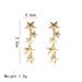 Tiny Moon Star Stud Earrings - Kirijewels.com