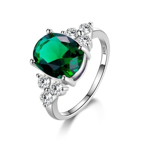 Gemstone Topaz 925 Sterling Silver Wedding Ring - Kirijewels.com