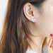 Ava S925 Sterling Silver Bowknot Earrings - Kirijewels.com