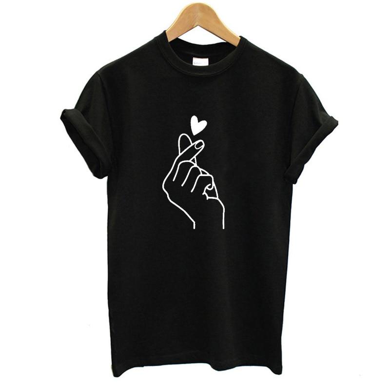 Graphic Love Hand T-Shirt - Kirijewels.com