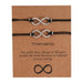 Lucky Wish Volcanic Stone Couple Bead Bracelet - Kirijewels.com