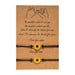 Lucky Wish Volcanic Stone Couple Bead Bracelet - Kirijewels.com