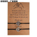 Lucky Wish Volcanic Stone Couple Bead Bracelet - Kirijewels.com