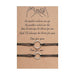 Lucky Wish Volcanic Stone Couple Bead Bracelet - Kirijewels.com