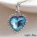 Titanic Heart Of The Ocean Necklace-Necklace-Kirijewels.com-light blue-Kirijewels.com