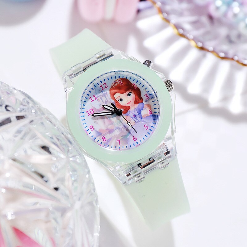 Princess Toy Leather Quartz Wristwatch