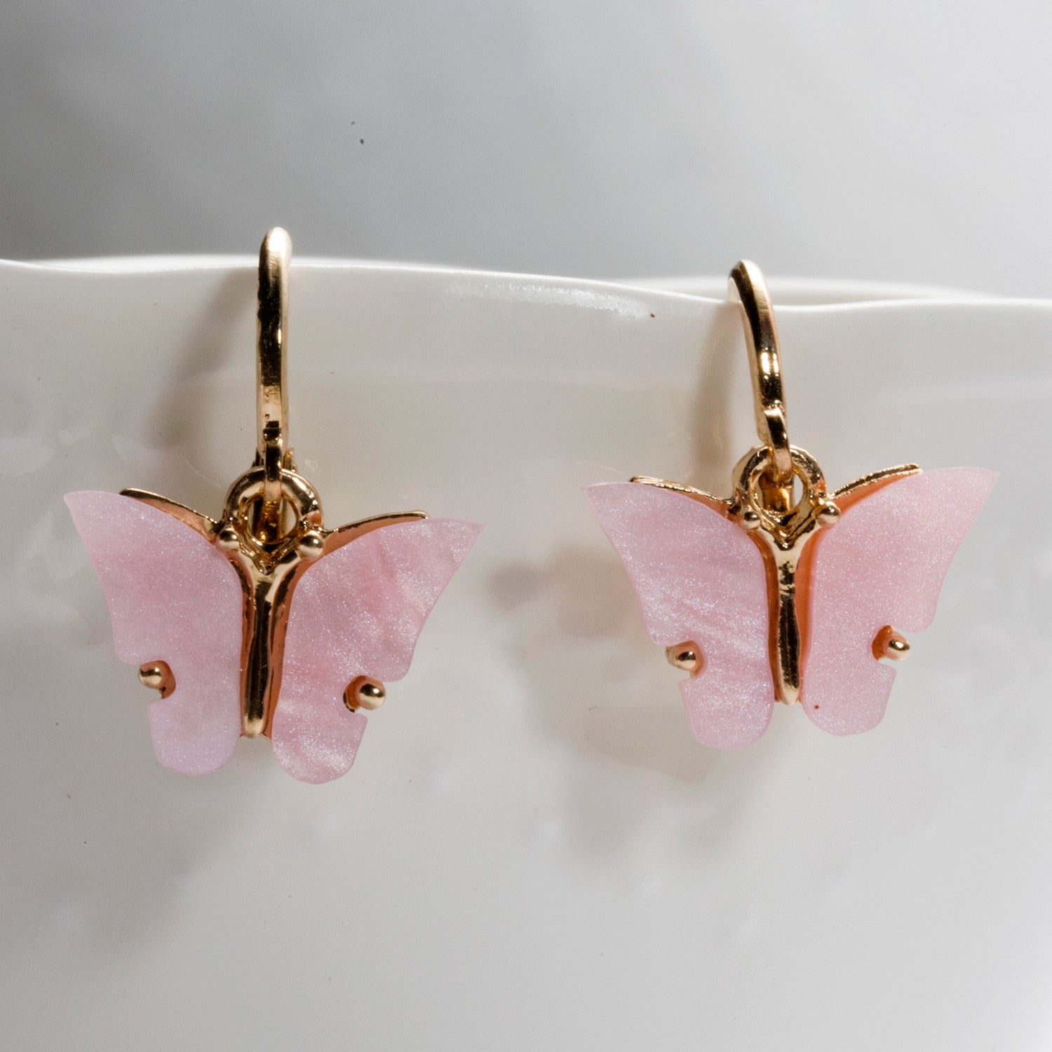Bohemia Colorful Acrylic Butterfly Stud Earrings