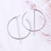 Samantha Exaggerated Big Circle Drop Earrings - Kirijewels.com