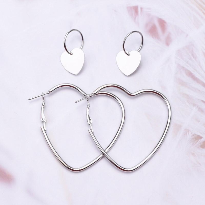 Samantha Exaggerated Big Circle Drop Earrings - Kirijewels.com