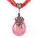 FREE Crystal Stone Pendant Necklace-Necklace-Kirijewels.com-red-Kirijewels.com