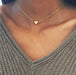 Free Lady Girl Tiny Heart Pendant Necklace-Necklace-Kirijewels.com-gold-Kirijewels.com