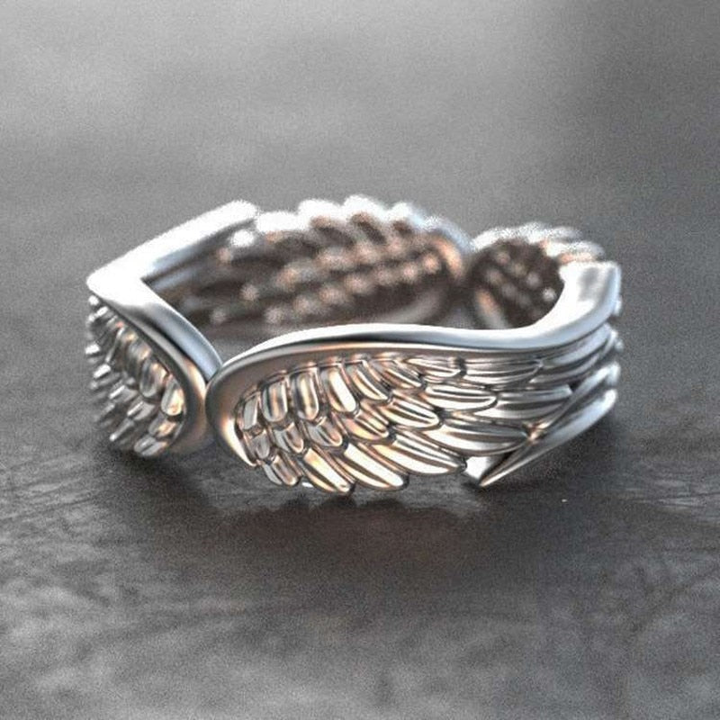 Fairy Feather Angel Wings Ring