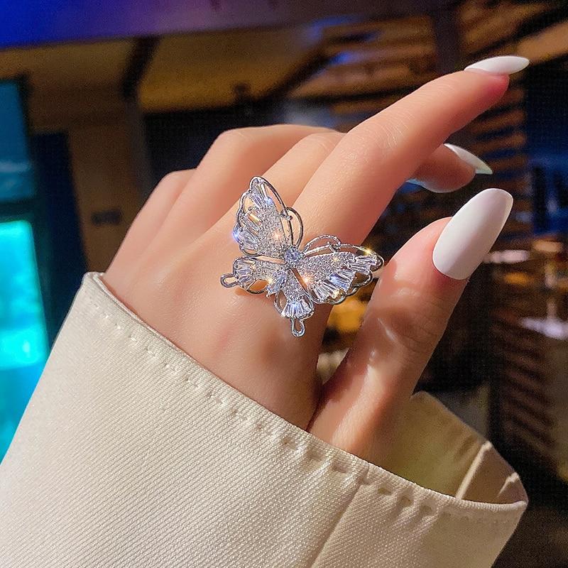 High-grade Butterfly Open Ring - Kirijewels.com