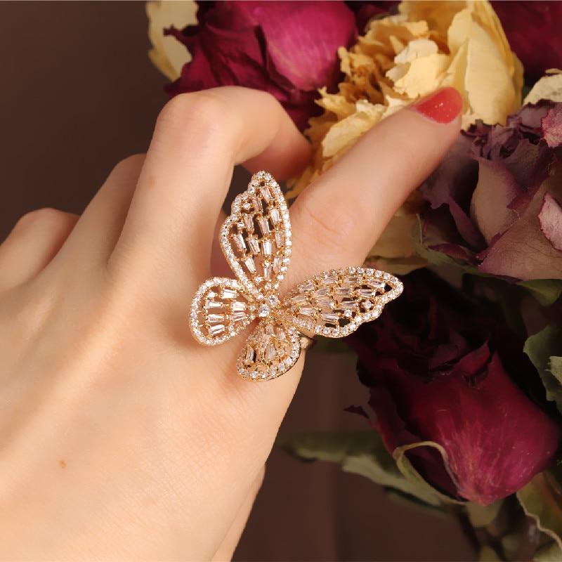 High-grade Butterfly Open Ring - Kirijewels.com