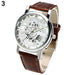 Skeleton Sports Dress Wrist Watch-Watch-Kirijewels.com-Brown S White D-Kirijewels.com