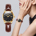 Jane Genuine Leather Waterproof Watch - Kirijewels.com