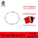 Ella Genuine 925 Silver Heart Charm Bracelet - Kirijewels.com